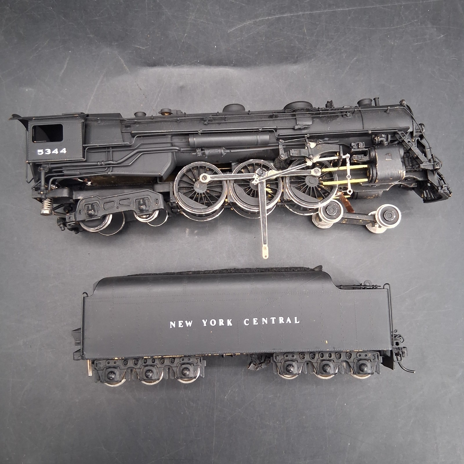 HO Brass Westside Model NYC New York Central J-1e 4-6-4 Hudson Custom Painted