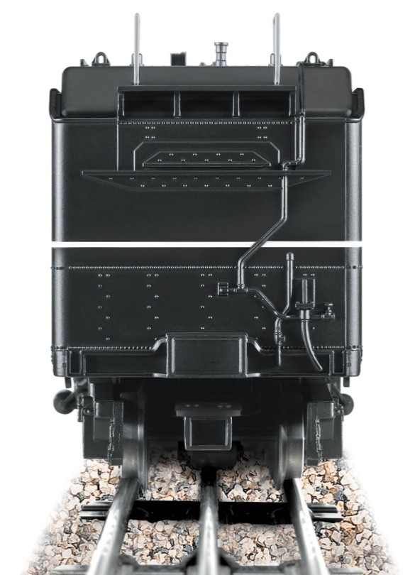 Lionel 6-38080 TMCC Western Pacific Scale 4-8-4 GS-64 Loco & Tender #485 IN Box