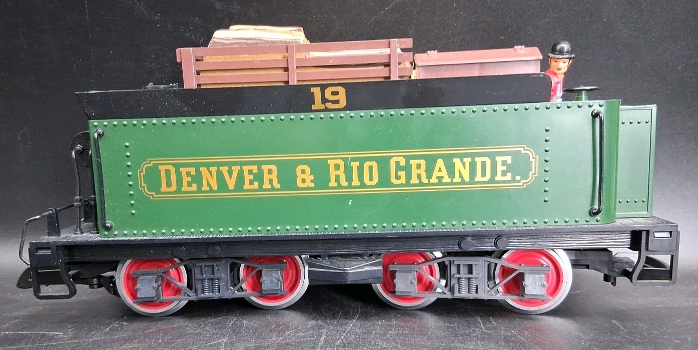 LGB 21181 Denver and Rio Grande 2-6-0 Mogul Steam Locomive & Tender #19/Box