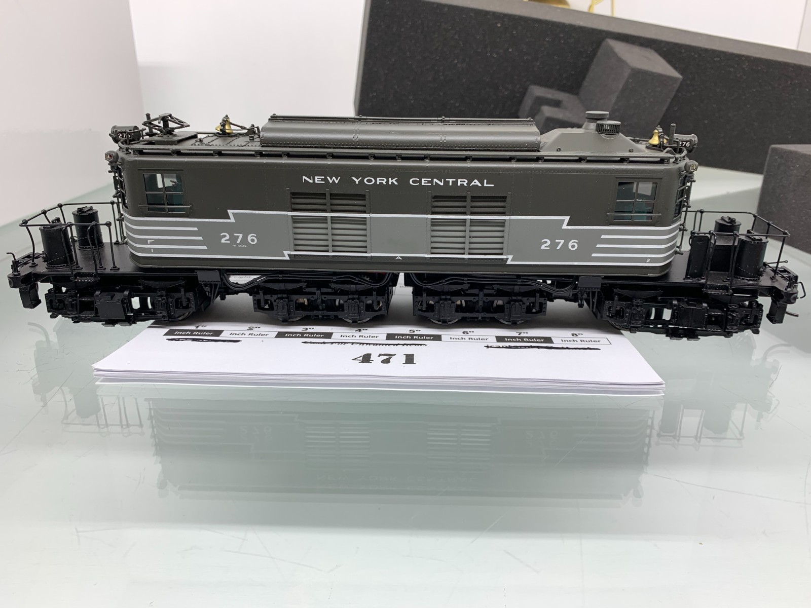 471 Sunset Models NYC T-3a Electric Locomotive #276 Brass O Scale 2 Rail 1:48