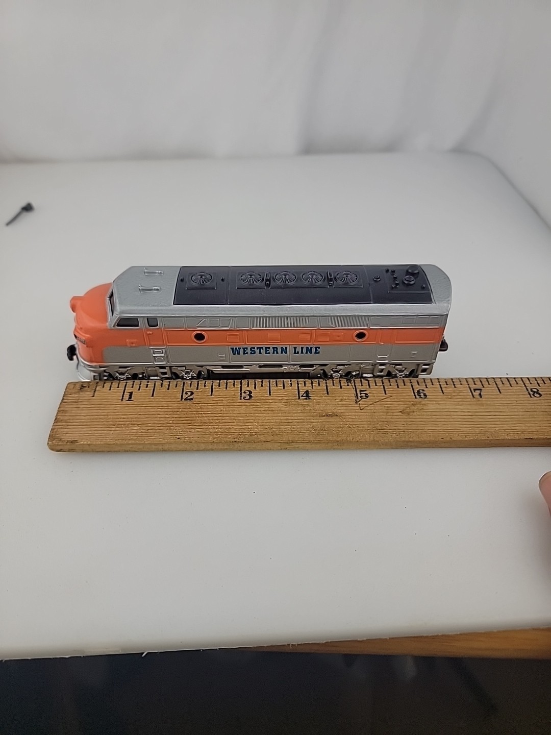 6.5″ Schylling Western Line Train Pull Back Action Diecast Locomotive