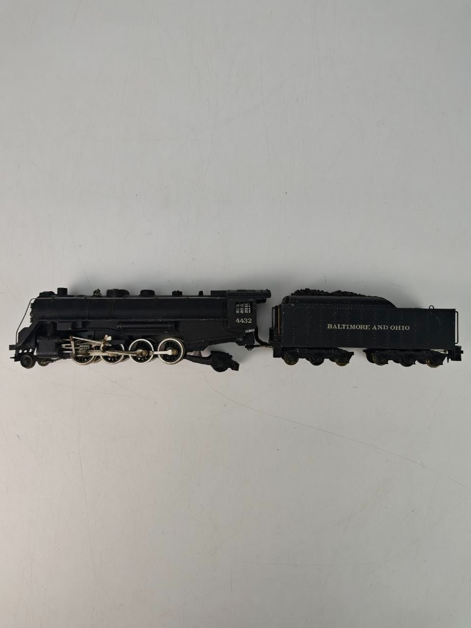 Mantua Tyco HO B&O 4432 2-8-2 Mikado Die-Cast Loco Tender READ