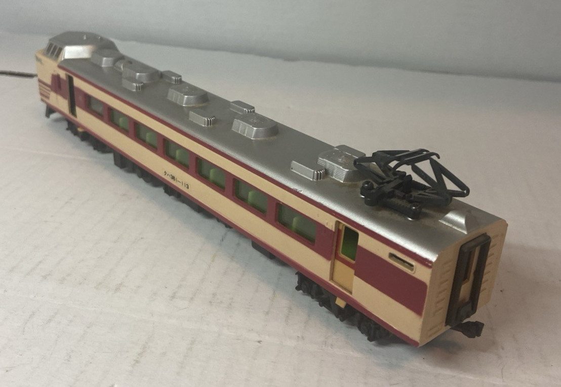 Yonezawa Diapet 1:80 Model Train Ku-Ha 381-113 Electric EMU Train from Japan
