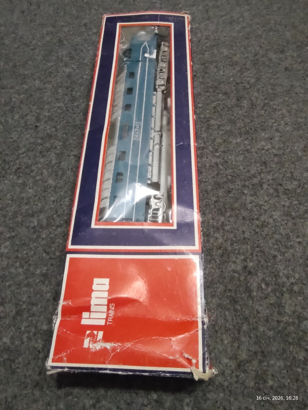 Vintage LIMA Italy Class 55 “DELTIC” Diesel Locomotive – Blue Livery – HO/OO Gau