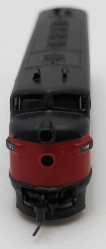 Micro-Trains 98001180 Z Scale Amtrak F7 Powered A Unit Diesel Locomotive #100 EX