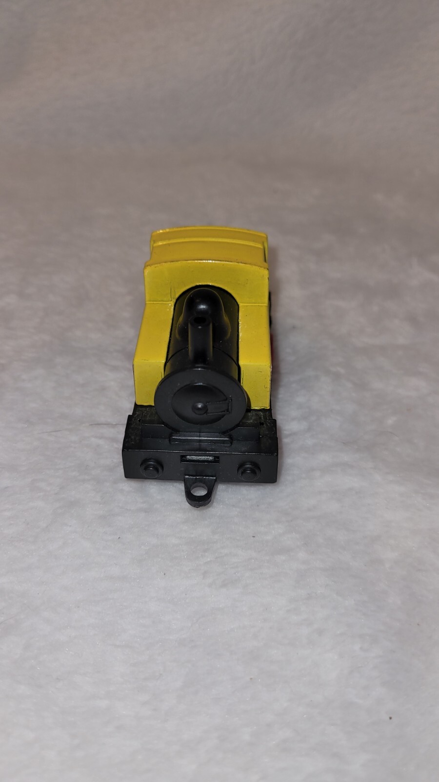 Vintage # 1014 Pull Back Steam Loco Train Engine Locomotive Yellow Works