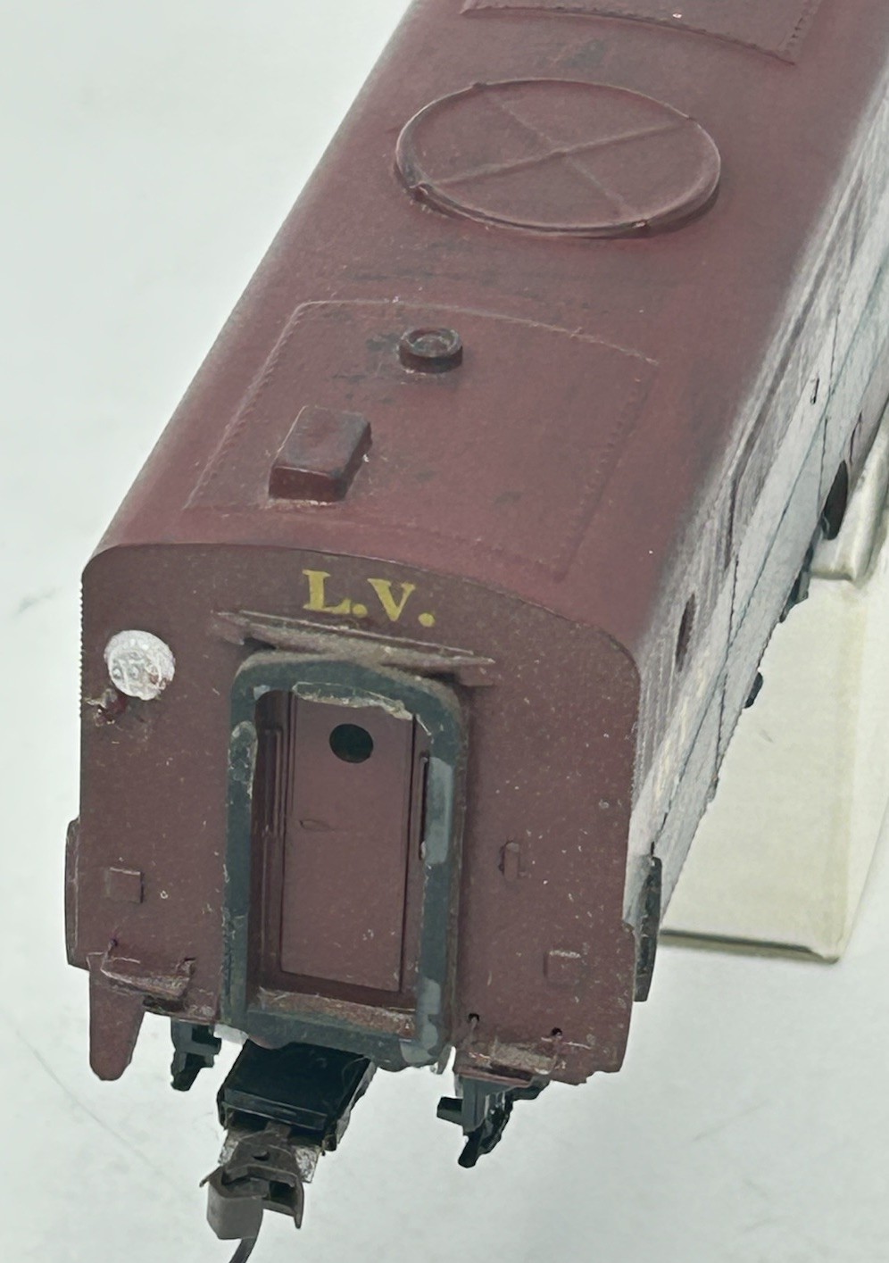 Athearn PA-1 Diesel Locomotive, Lehigh Valley Red #612 Super Detailed, HO Scale