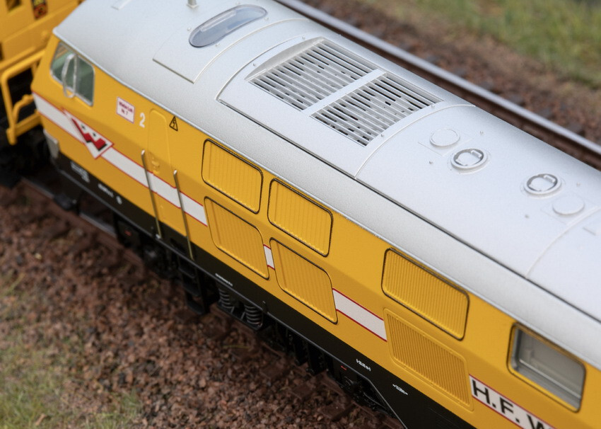 Trix 22434 Diesel Br 320 6-achsig Walton Bauzuglok Epoch 6 Sound New Boxed 1:87