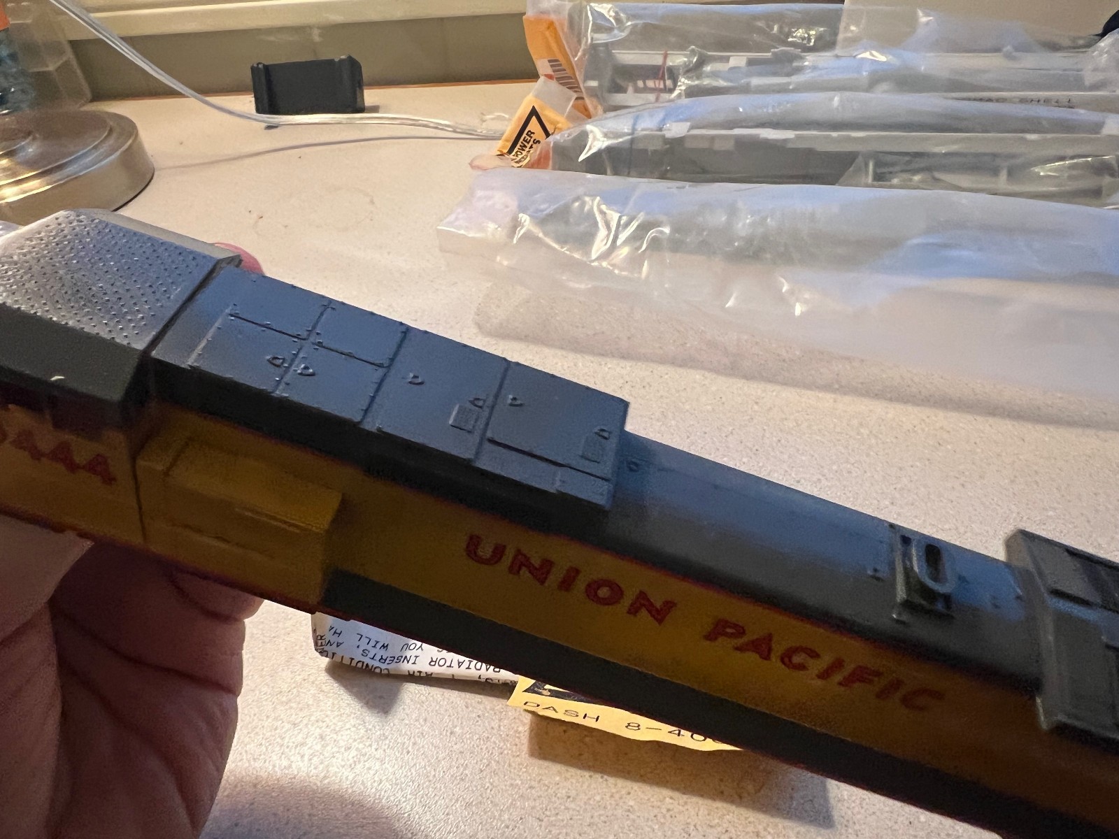 Rail Power Products Dash 8-40CW Union Pacific Shell w/Instructions,