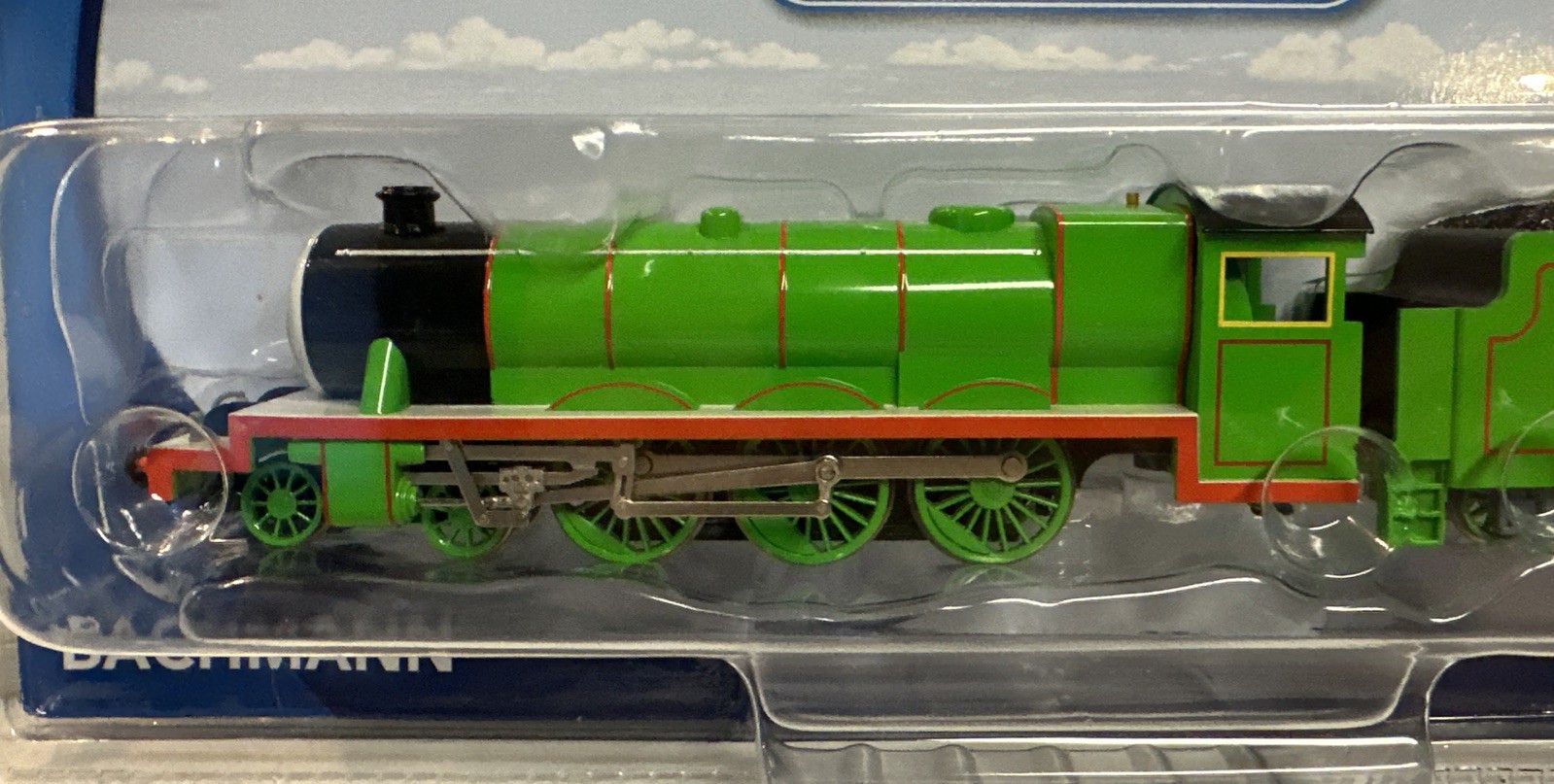 Bachmann HO Scale Thomas & Friends Henry Engine & Tender W/ Moving Eyes #58745