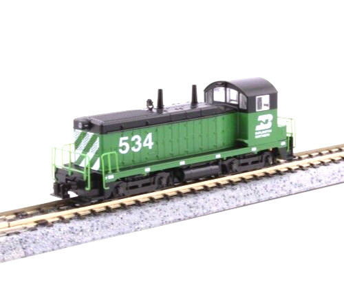 Kato ~ N Scale ~ EMD NW2 Switcher ~ Burlington Northern #543 ~ DC ~ 176-4378