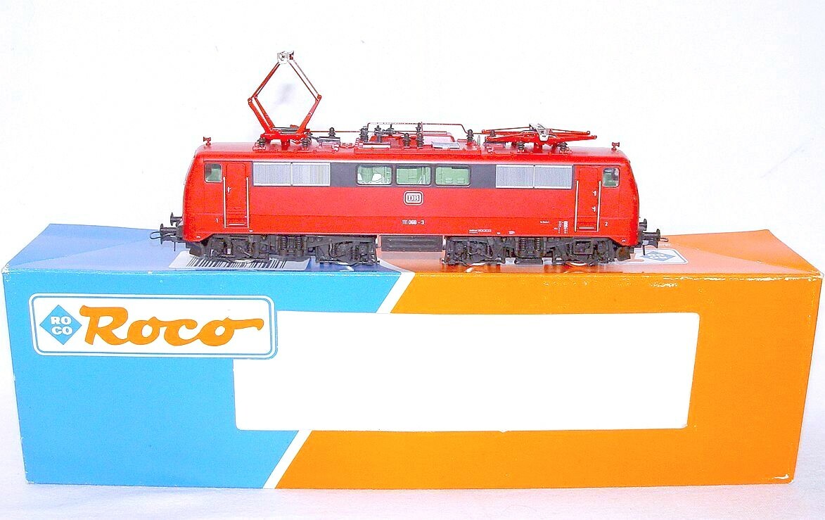 Roco DC HO 1:87 Deutsche Bundesbahn BR 111 “ORIENTROT” ELECTRIC LOCOMOTIVE MIB!