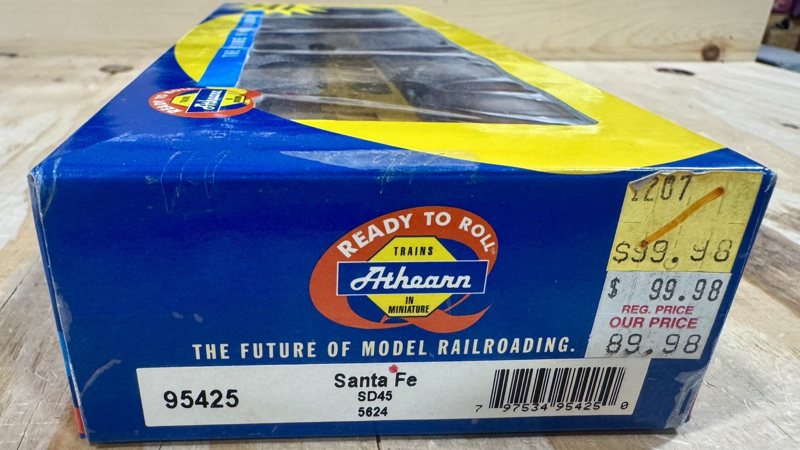 Athearn HO 95425 Santa Fe SD45 Road Number 5624 New! DCC Ready
