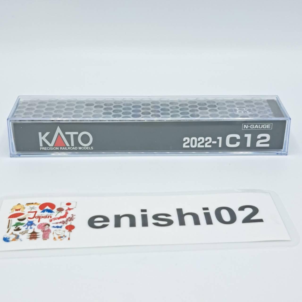 KATO N gauge C12 2022-1 Matte Black model Train railroad steam locomotive