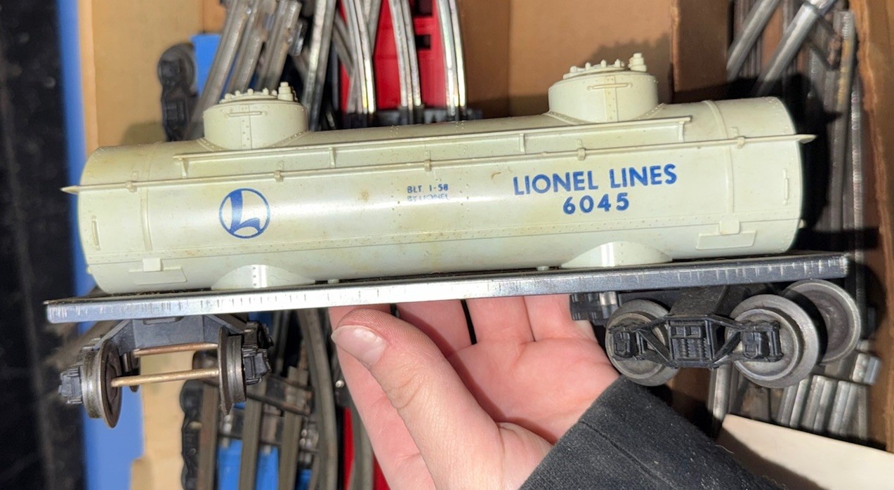 Lionel Mixed Lot #1055 The Texas Special Alco A, Spinning Tackle &O Gauge Tracks