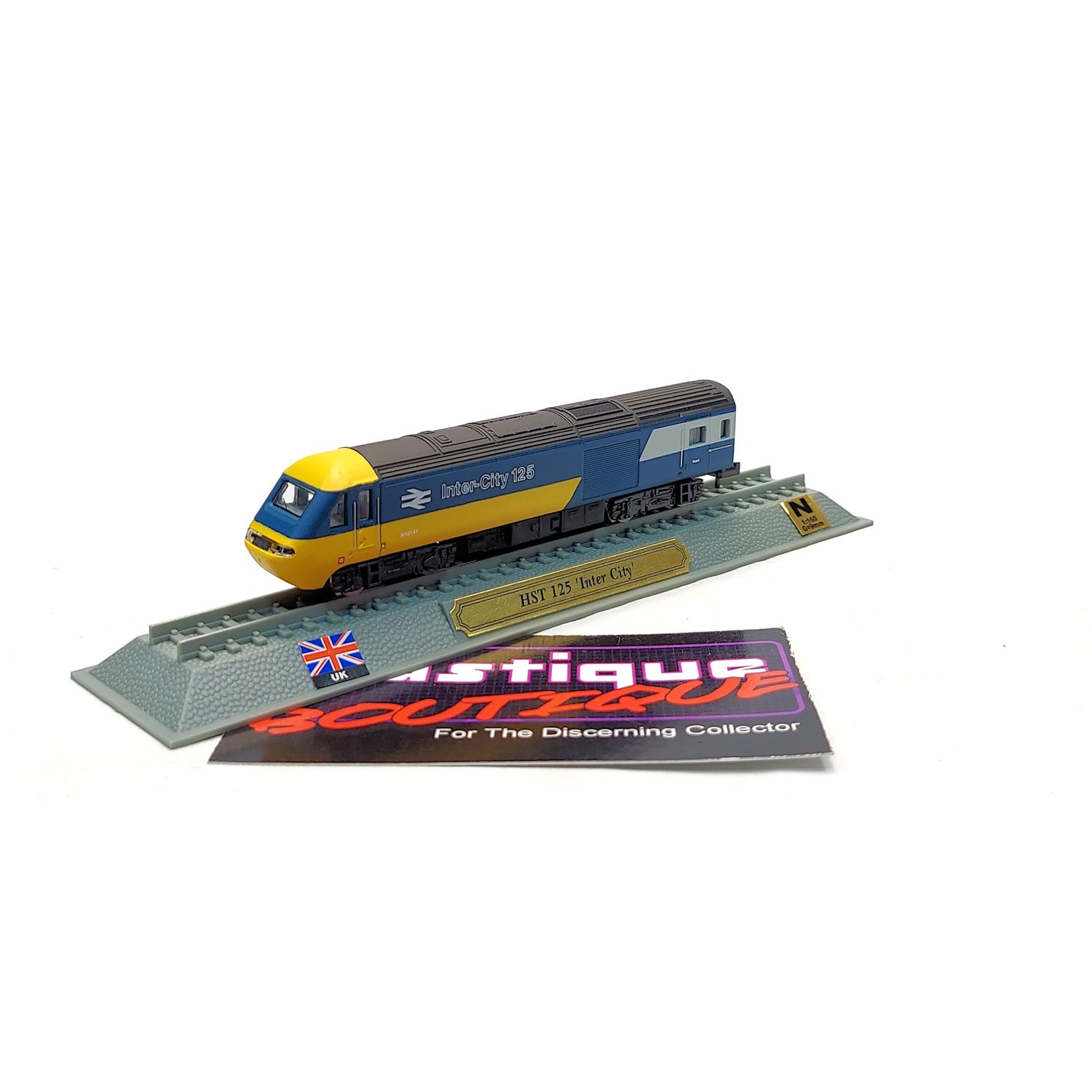 Del Prado HST 125 Inter-City 1:160 #14 STATIC MODEL LOCOMOTIVE BR BRITISH RAIL