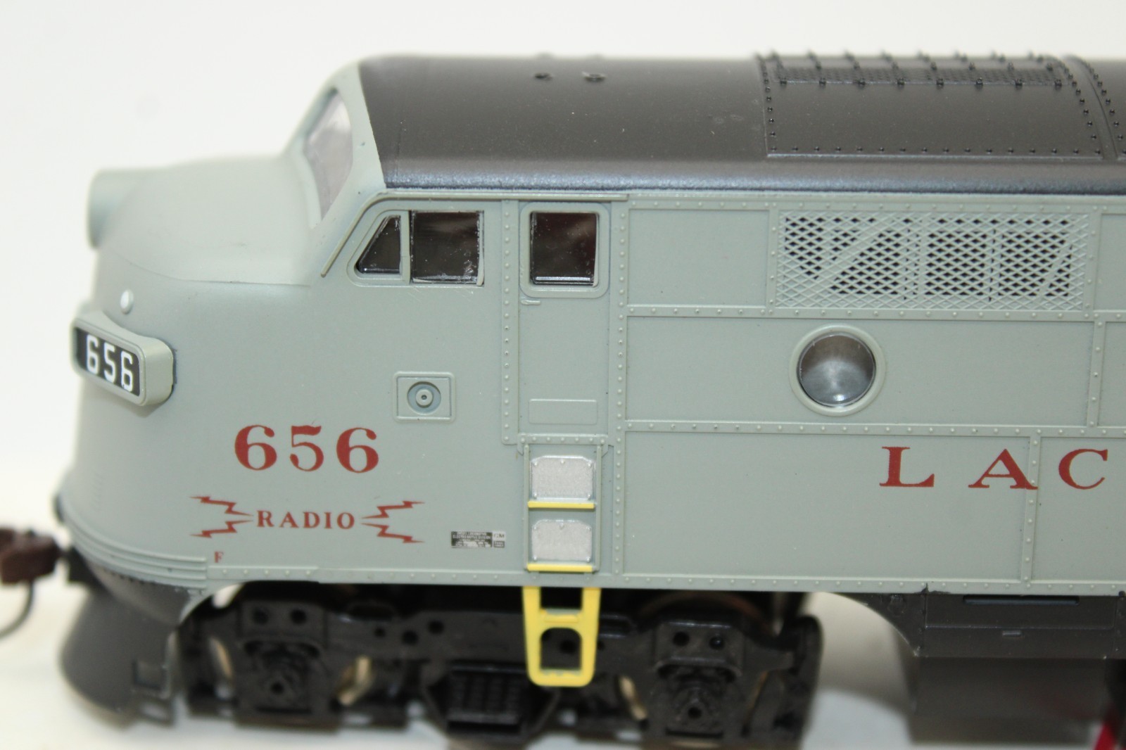 Stewart Bowser HO DL&W Lackawanna Gray Ghost F3 Ph 1 Diesel Locomotive #656 DCC