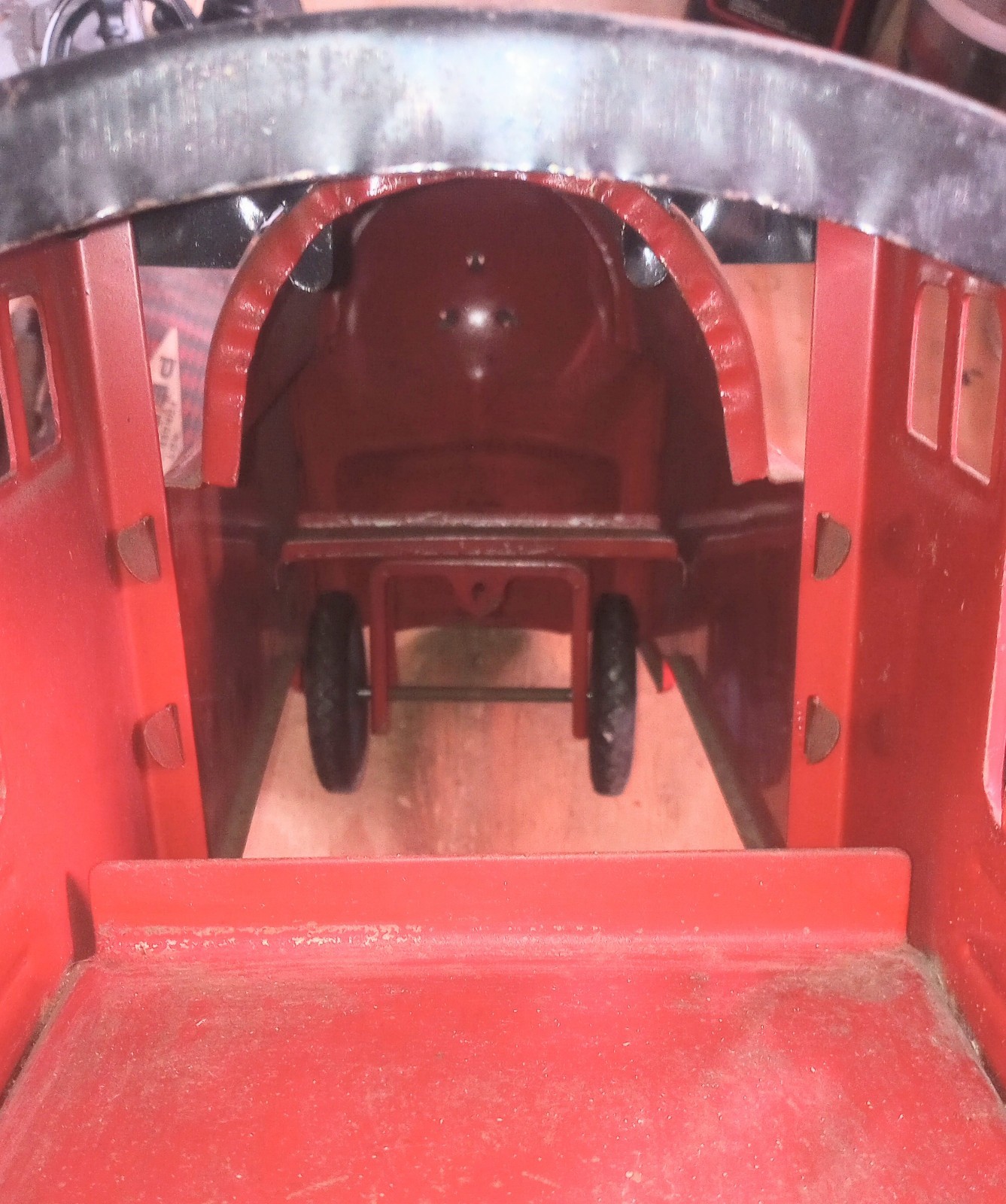 1940’s50’s Marx 3000 Streamliner Ride On Steel Train Original Condition
