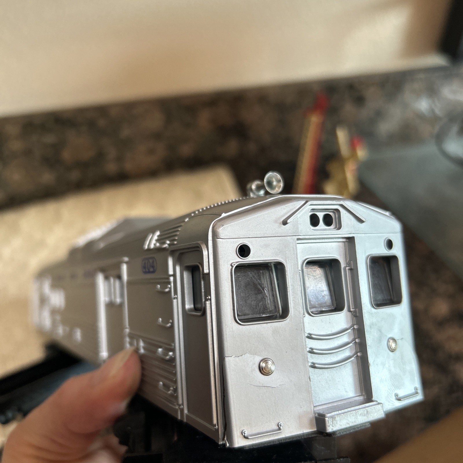 Lionel 404 Baltimore & Ohio – new, wrapped in original box-damage, see pictures