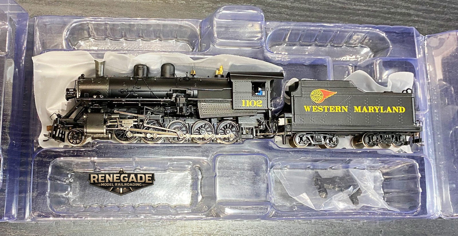 Bachmann 85403 HO Frisco #1624 2-10-0 Decapod Steam Locomotive DC/DCC Wow Sound
