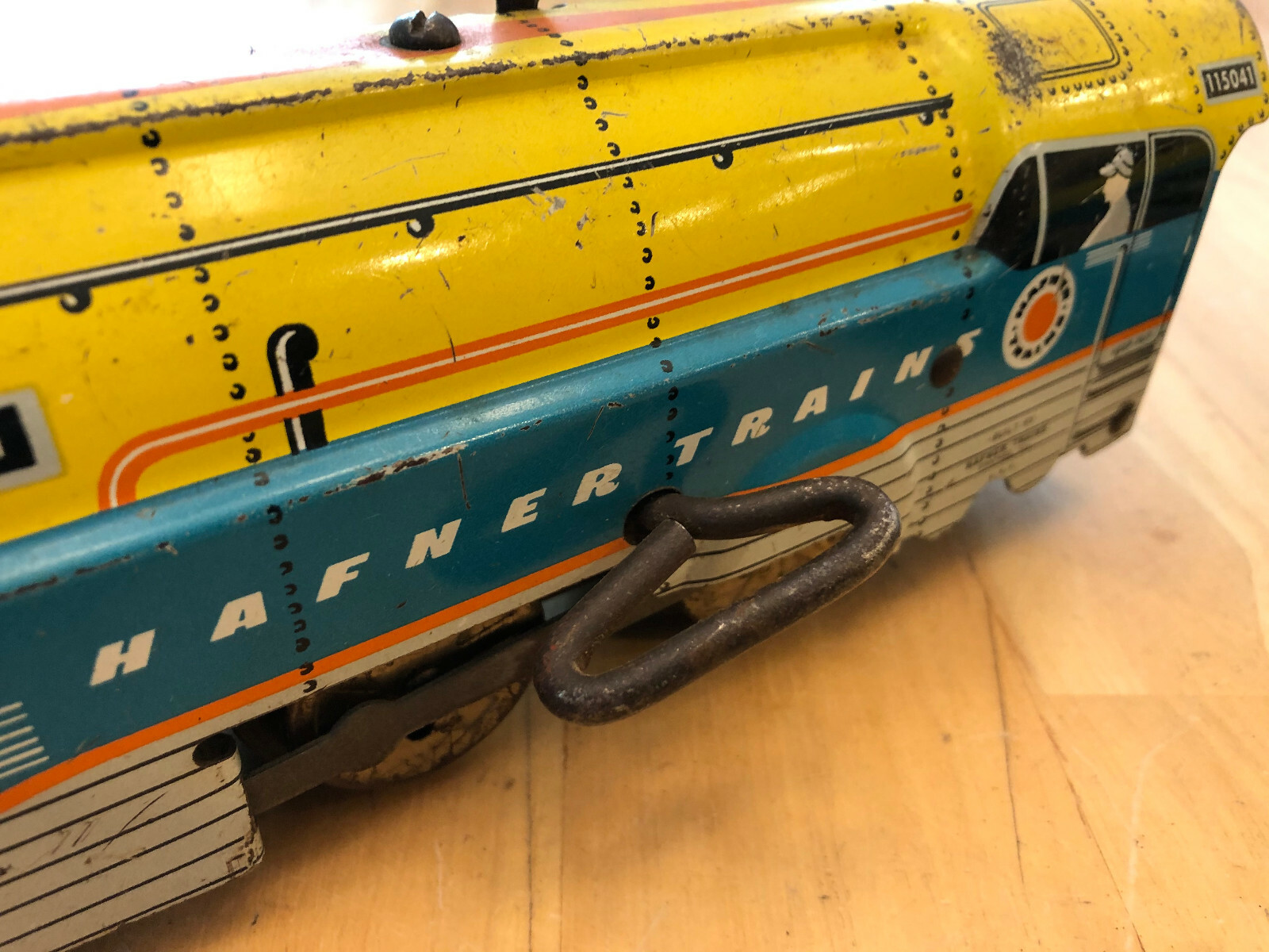 Hafner O Train CLOCKWORK 115041 Locomotive Engine & 78100 Tender RUNS – Lot V