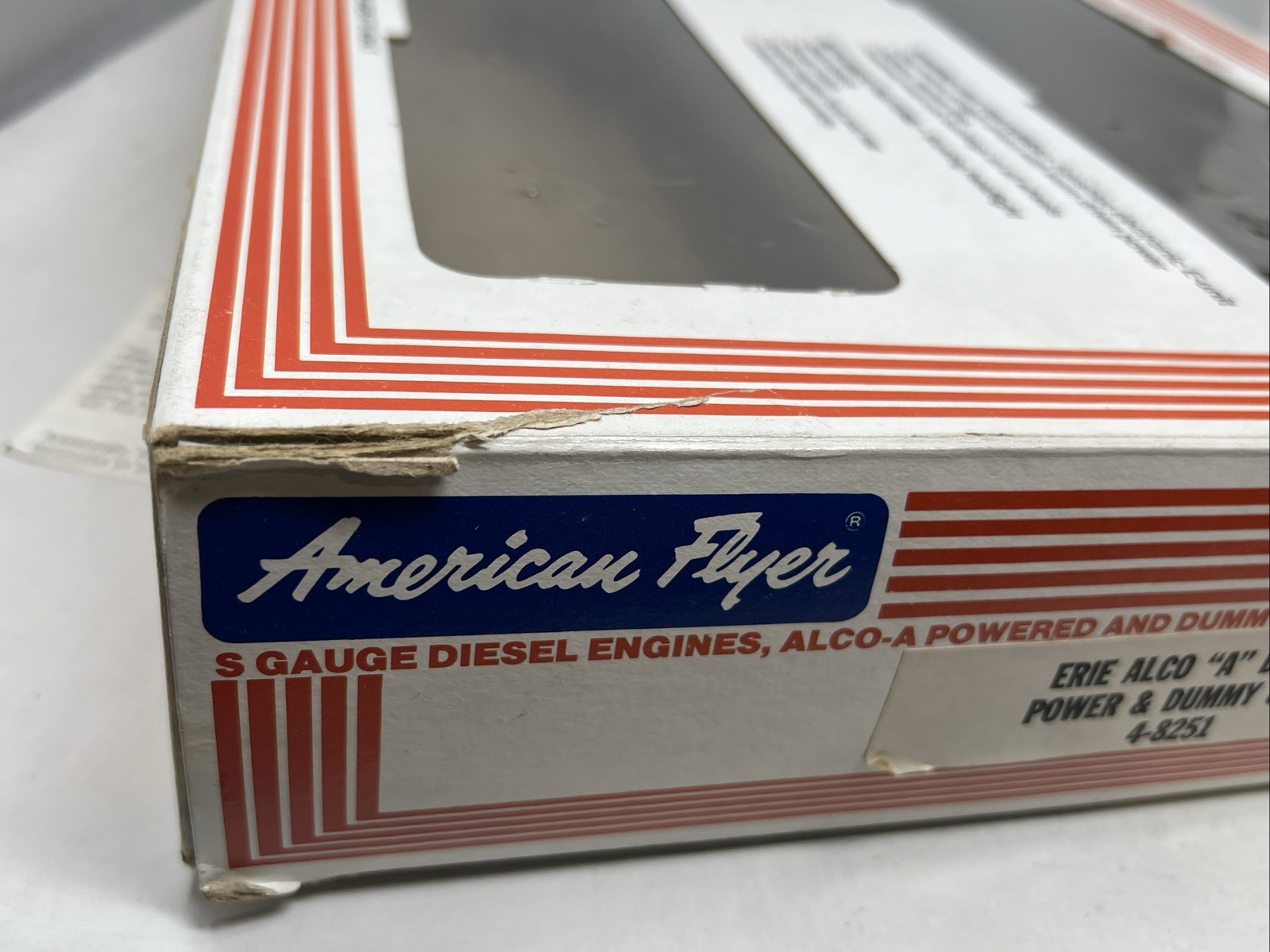 American Flyer Erie Alco A Diesel Power & Dummy Units Set S Gauge 4-8251 EX/BOX