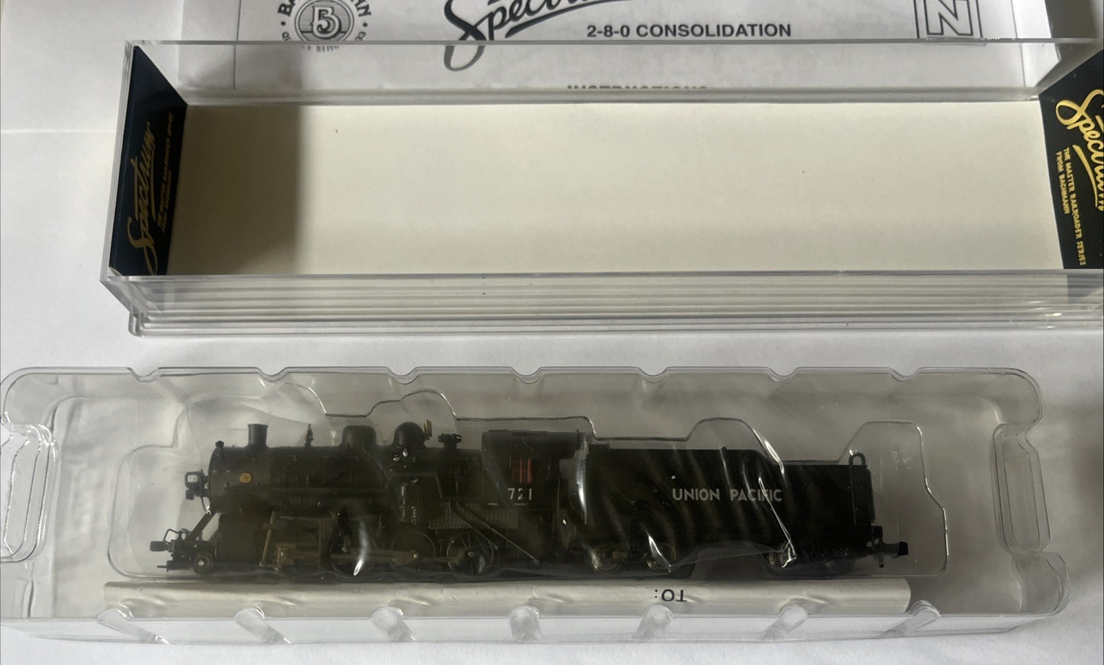 Bachmann Locomotive Steam, 2-8-0 Consolidation Union Pacific 81153 Free Shipping