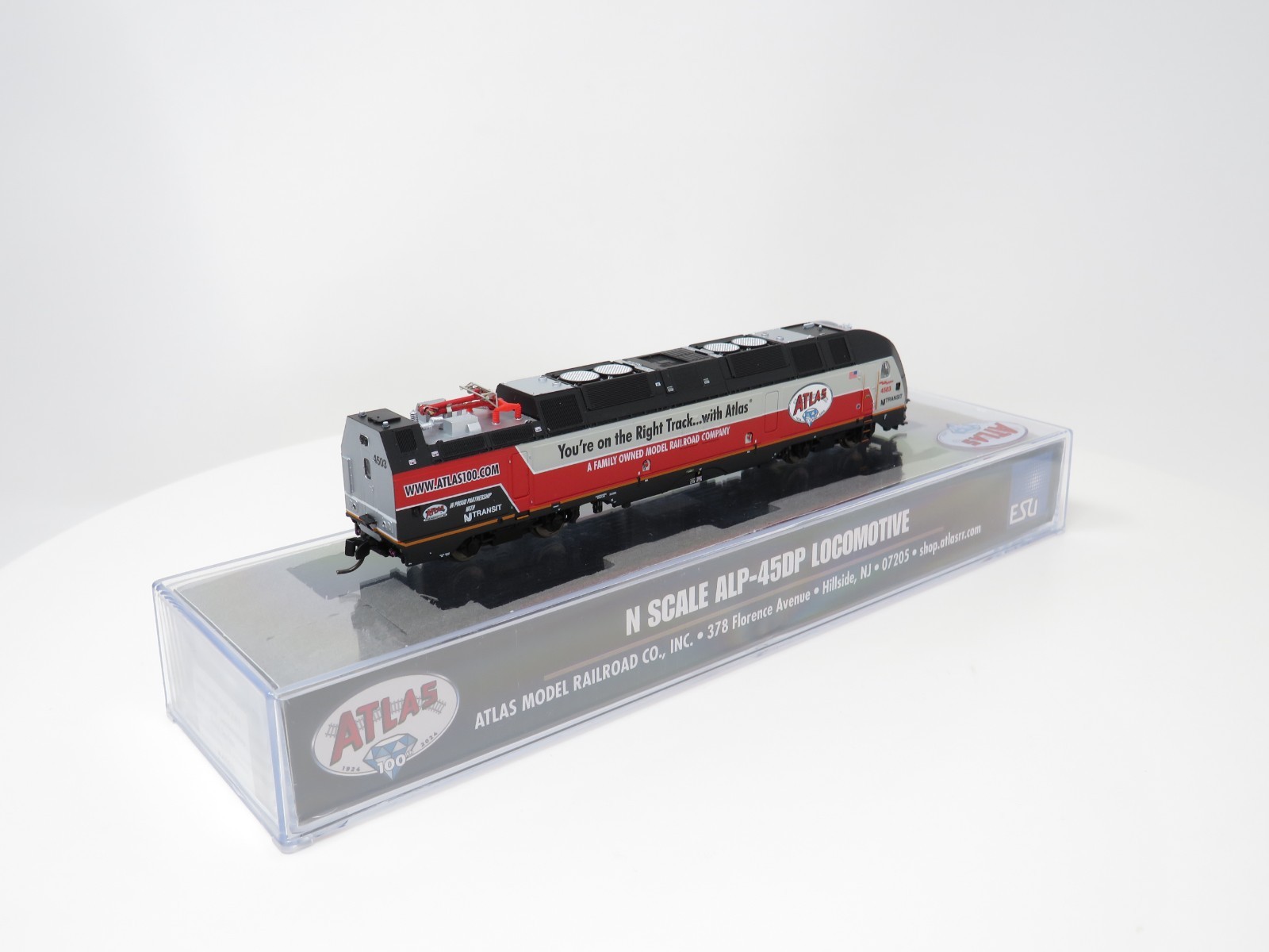 Atlas N 40005741 DCC Sound Atlas 100th Anniversary ALP-45DP Diesel ESU LokSound