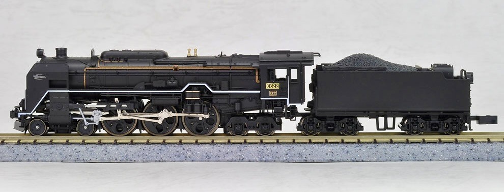 Kato 2017-2 JNR Steam Locomotive c62, NIB, n scale, ships from the USA