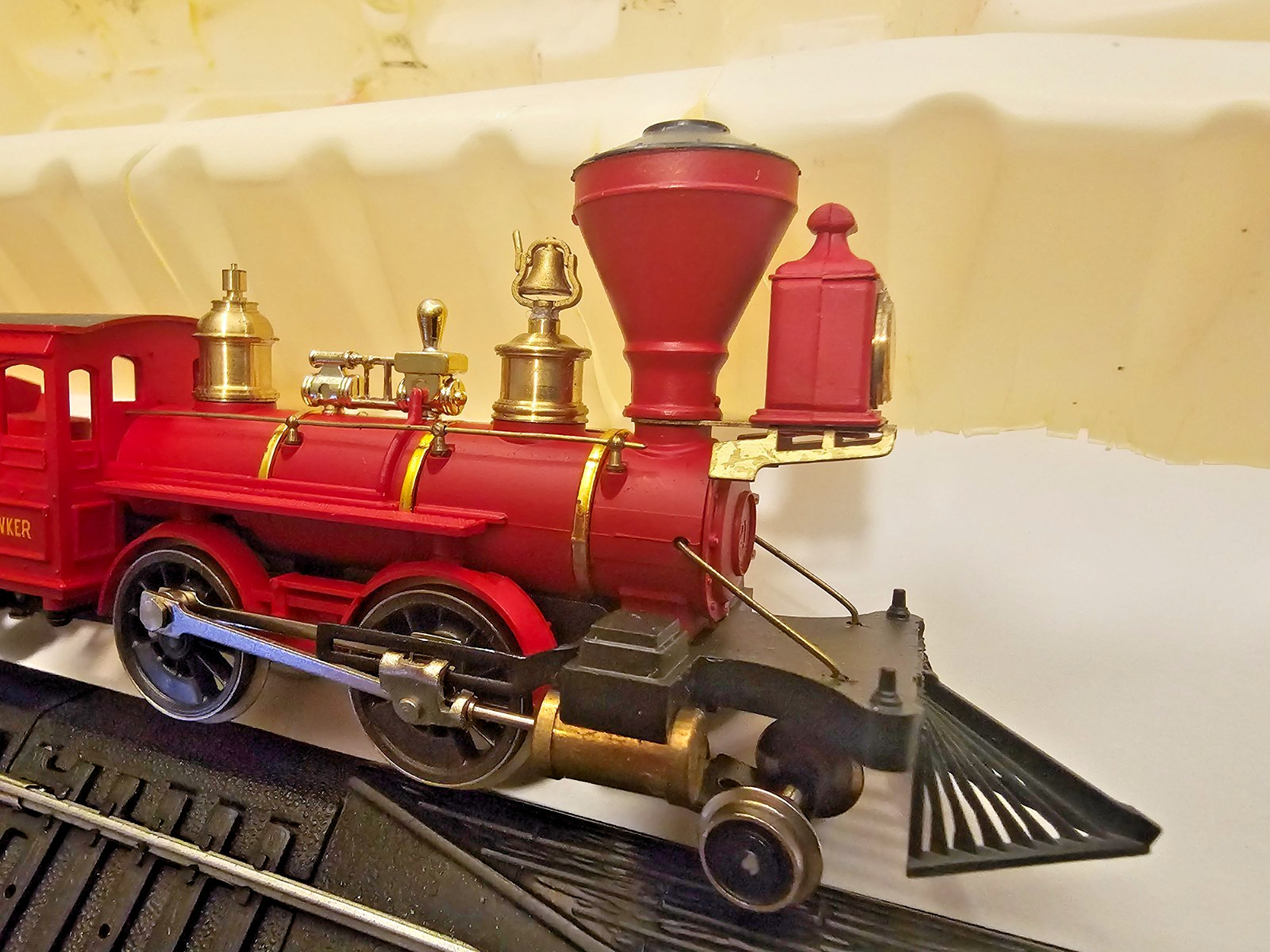 HO Scale Vintage AHM / Pocher JW Bowker 2-4-0 Locomotive & Tender in Box / Runs!