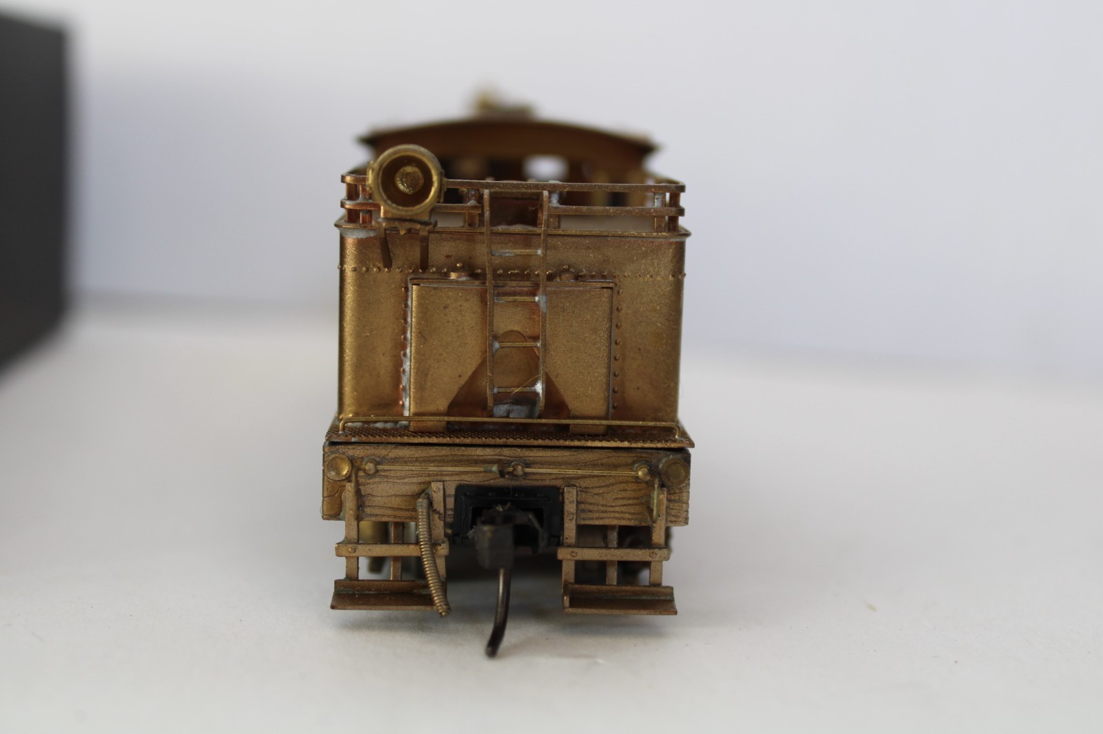 Pacific Fast Mail United Brass Geared Locomotive 2-Truck Shay Class “B” w/ box