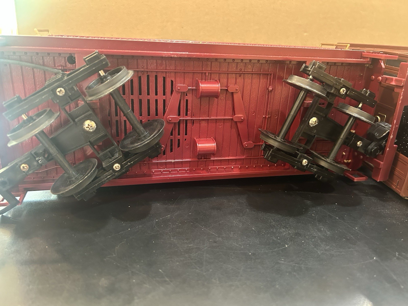 Bachmann Santa Fe 4-6-0 Steam Loco & Tender, G Scale, Restoration Or Parts
