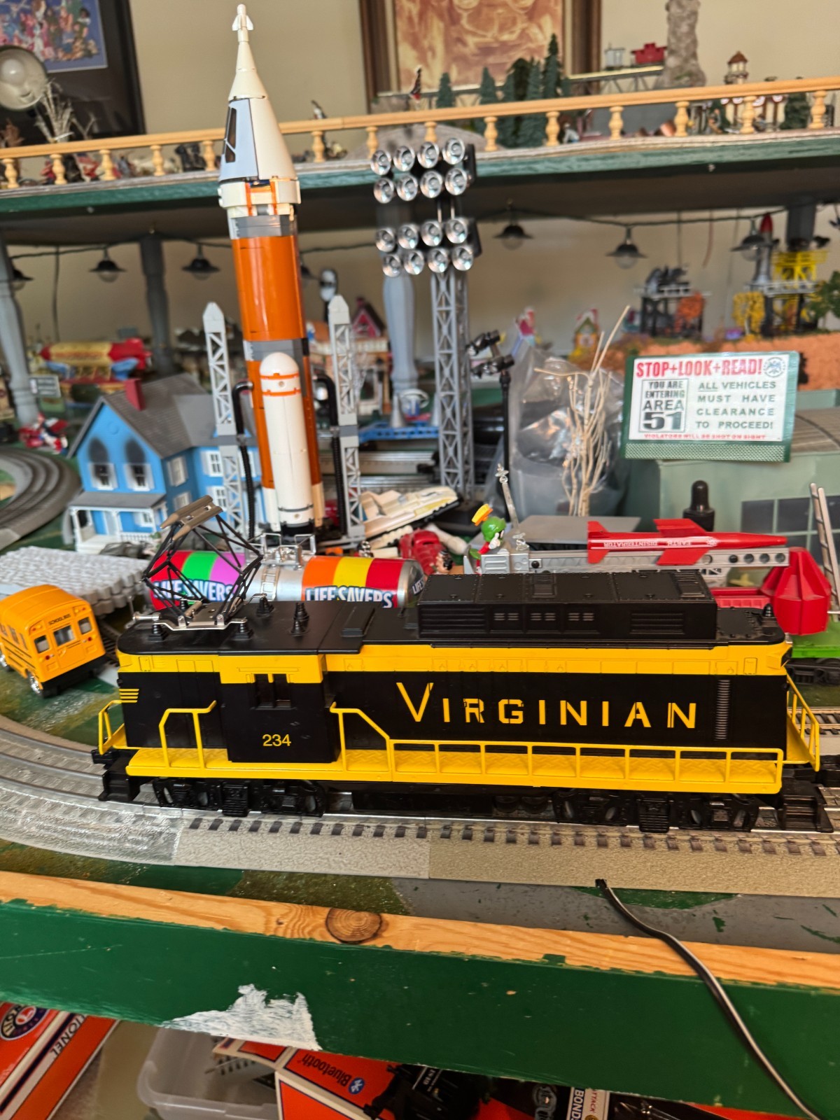 🚂 LIONEL – 6-28823 VIRGINIAN RECTIFIER ELECTRIC LOCO 💥L2538