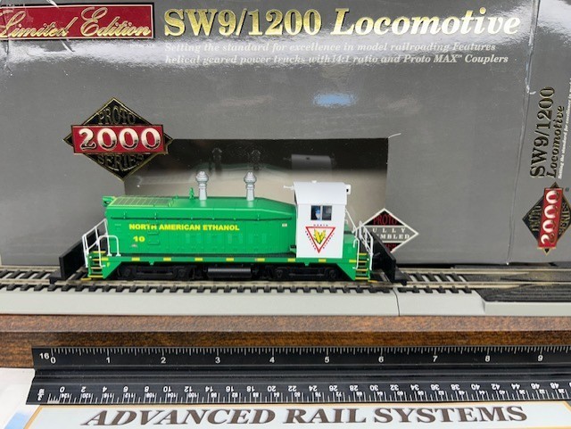 NORTH AMERICAN ETHANOL SW9/1200 SWITCH LOCO- DCC – HO Scale “QUANTUM SOUND” NEW