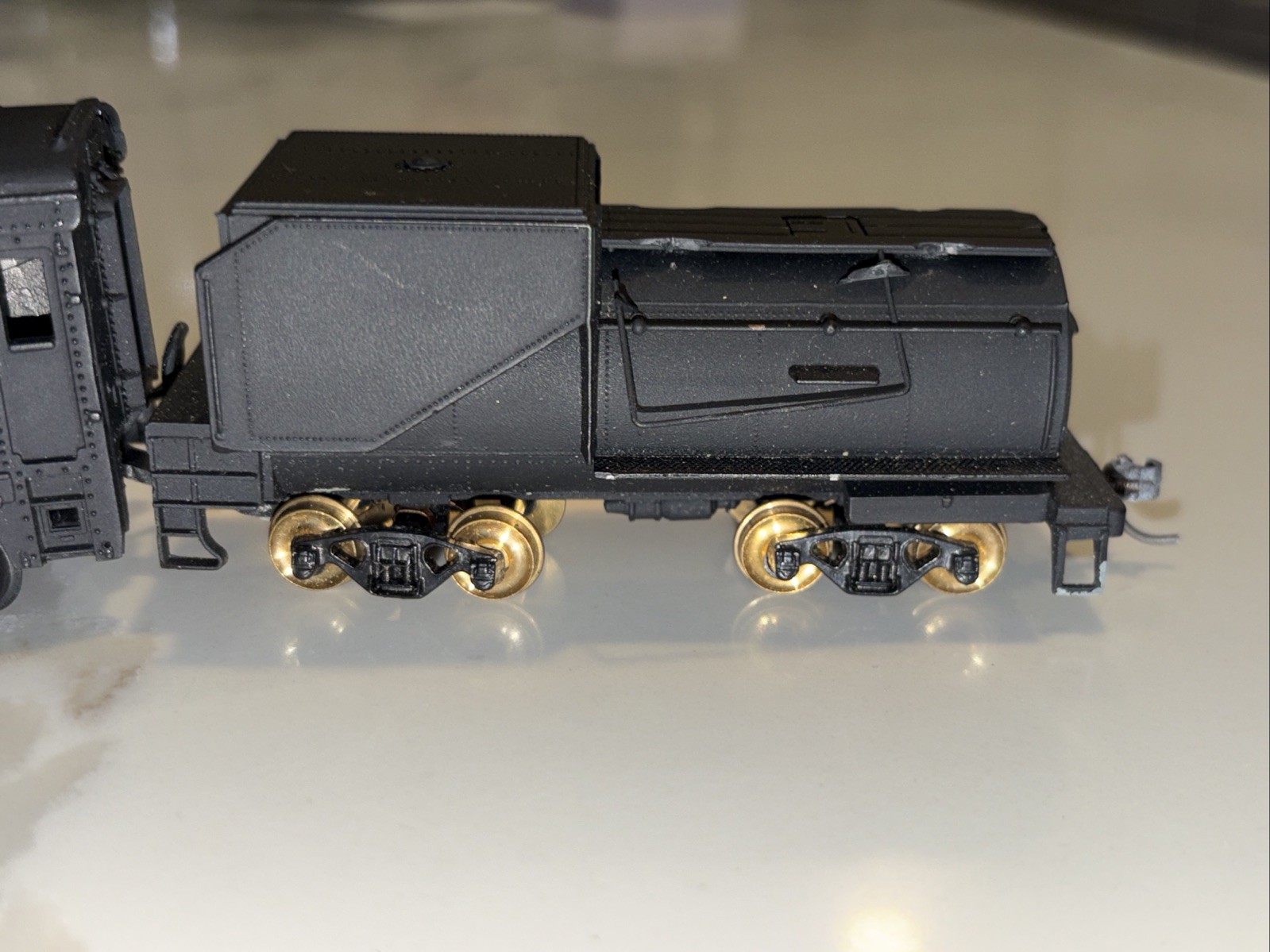 Vintage Tyco 2-6-2 Steam Locomotive Painted HO Unknown Brand