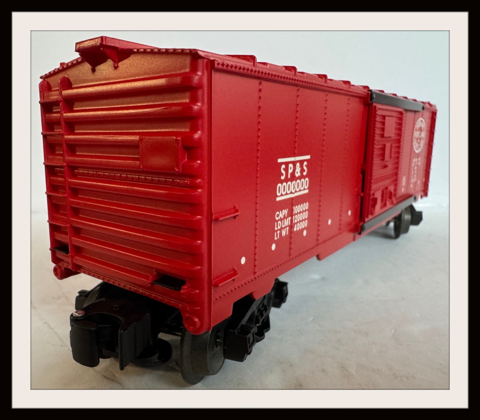 Lionel Seattle Portland &Spokane Box Car # 0000000 New Old Stock