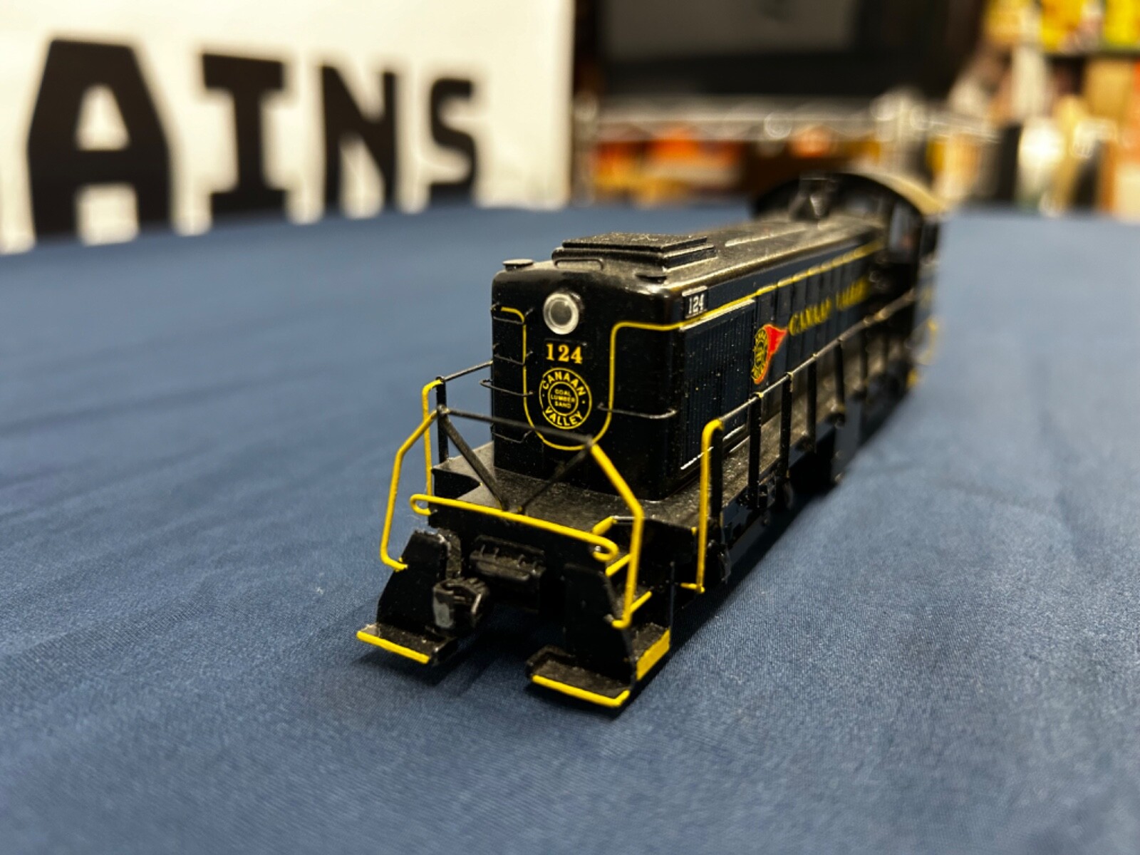 Alco Models? Brass HO Canaan Valley #124 S2/4 Switcher Diesel Engine DC NO BOX
