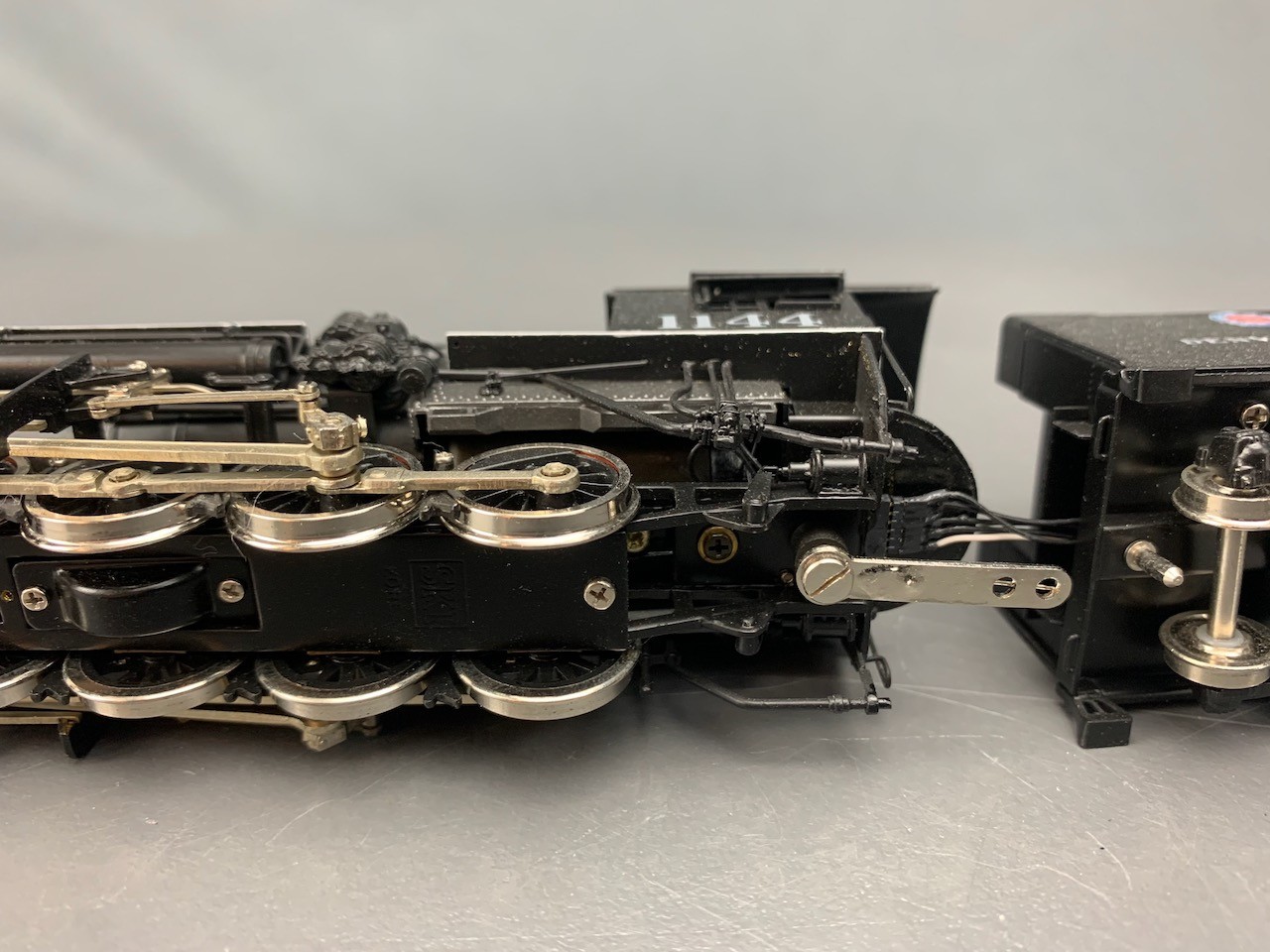 HO Key Brass SKI D&RGW C-48 2-8-0 Steam Locomotive #1144 w/DCC/Snd HO7579