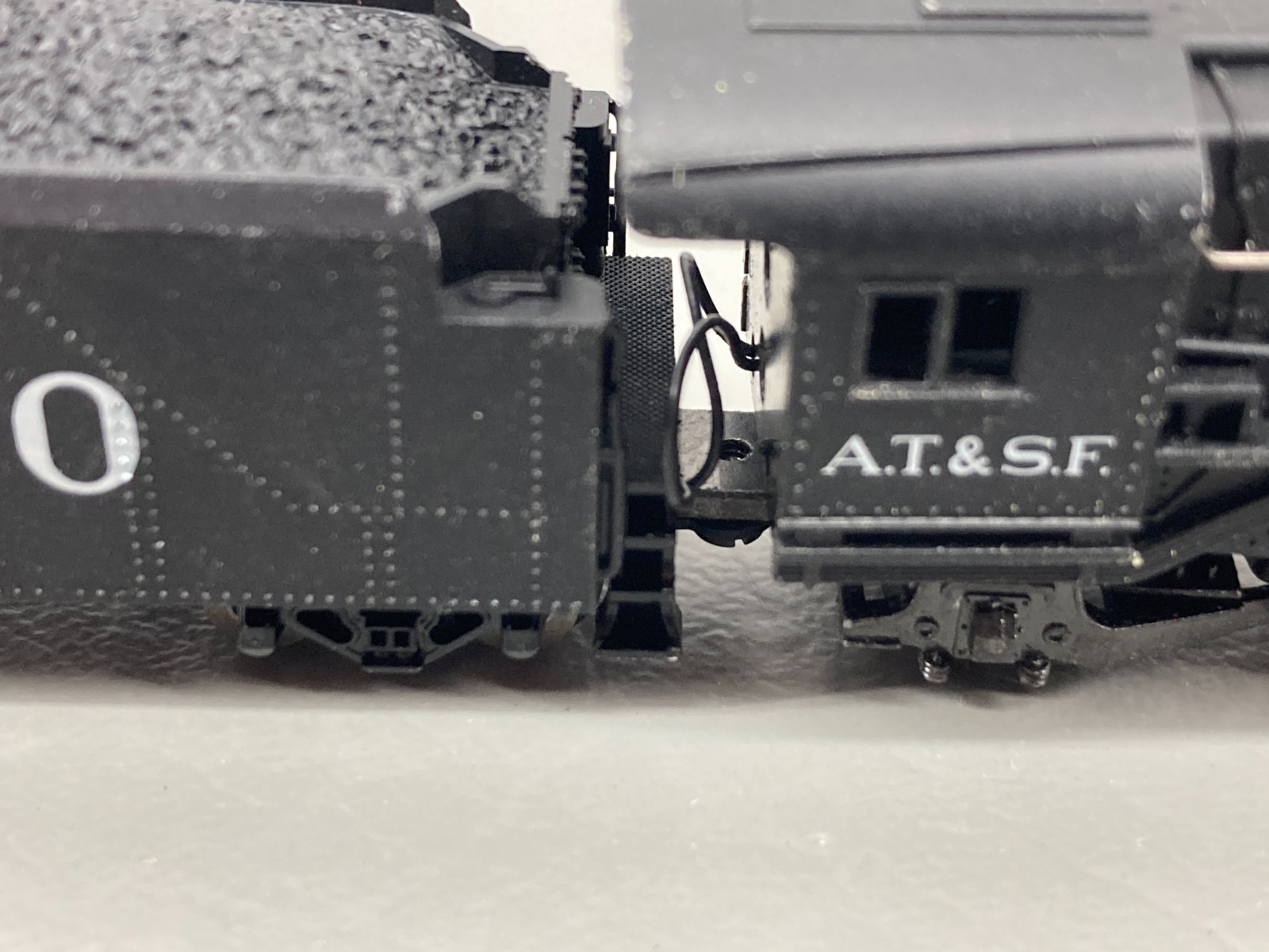 Vintage Trix N Scale Steam Locomotive & Tender 3420 AT & SF West Germany