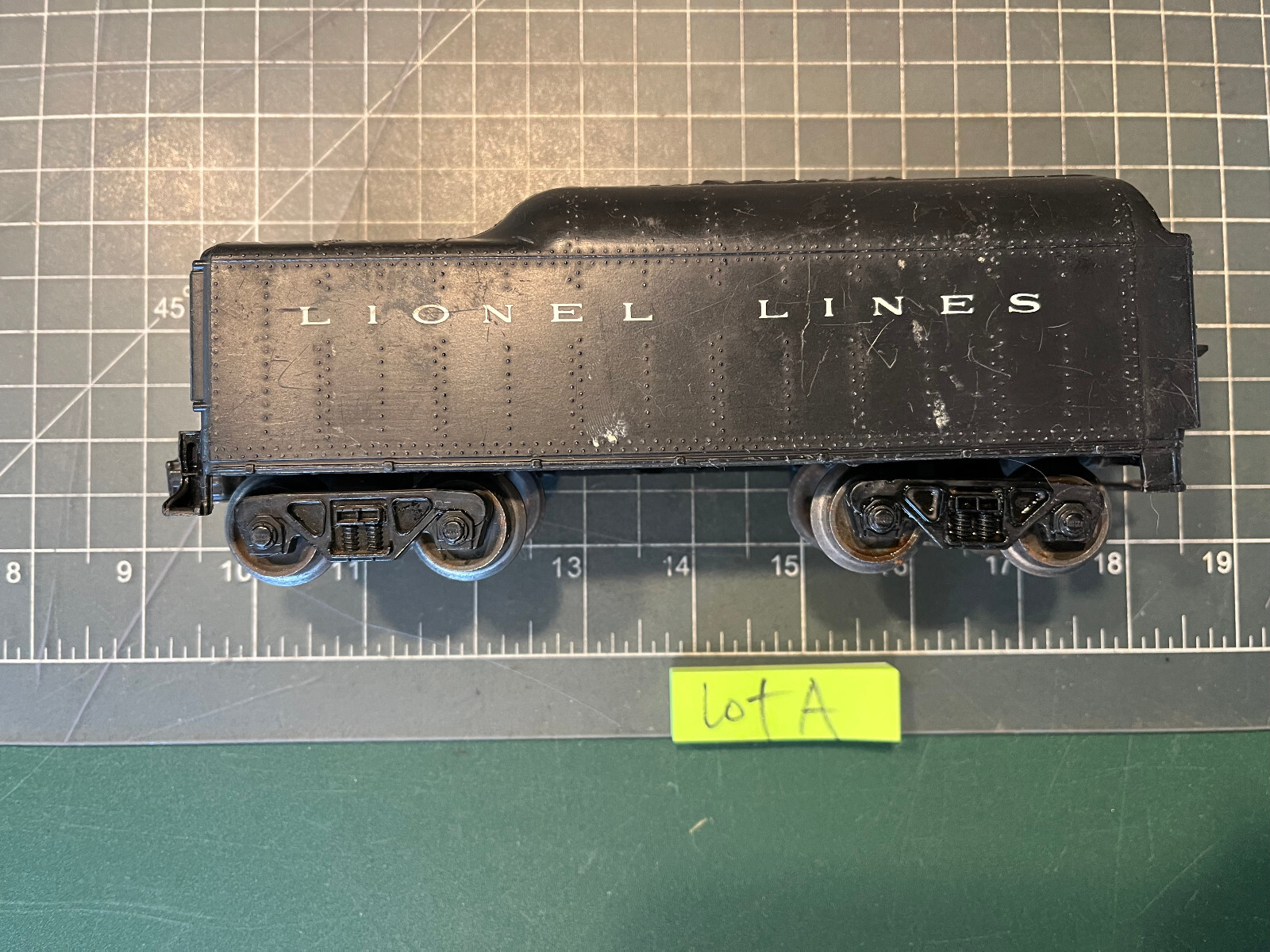 Lionel Lines Train O O27 Coal Tender 7.5″ w/Drawbar 8 Wheel – 1130-27 LOT A
