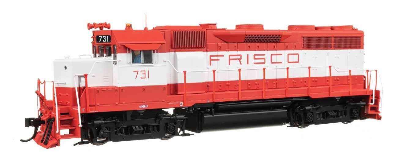 Walthers 920-50310 HO Frisco EMD GP35 Diesel Locomotive Ph. II Standard DC #731