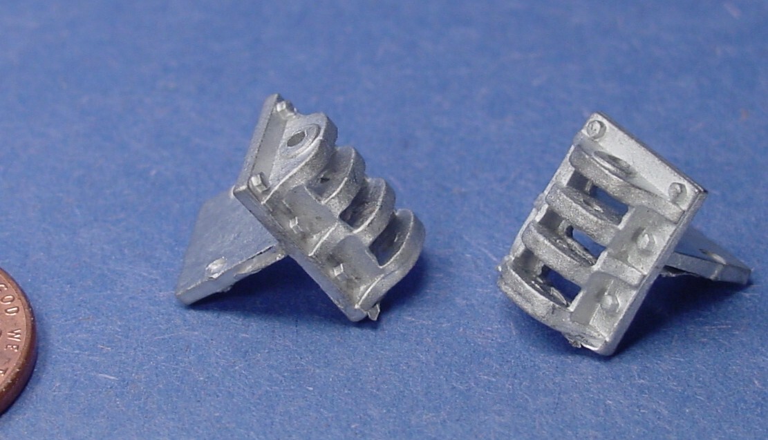 O SCALE On3 On30 LOGGING LOCOMOTIVE COUPLER POCKETS WISEMAN DETAIL PARTS O422