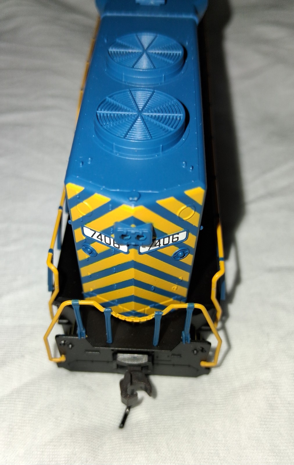 Atlas HO GP39-2 Ph1 D&H Delaware & Hudson #7406, Trainman