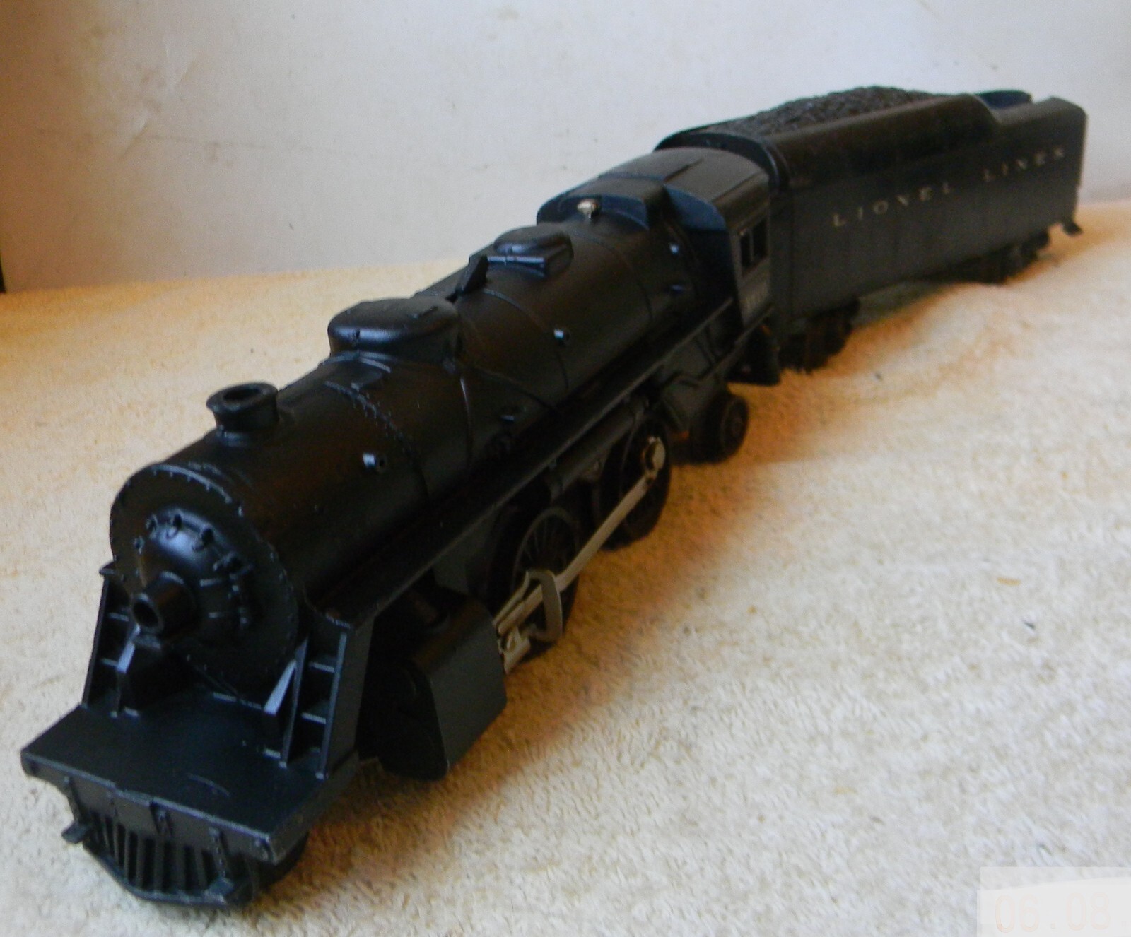 LIONEL Tender-Locomotive Variation B ~ LIONEL LINES ~ Rd# 1110 – O-27