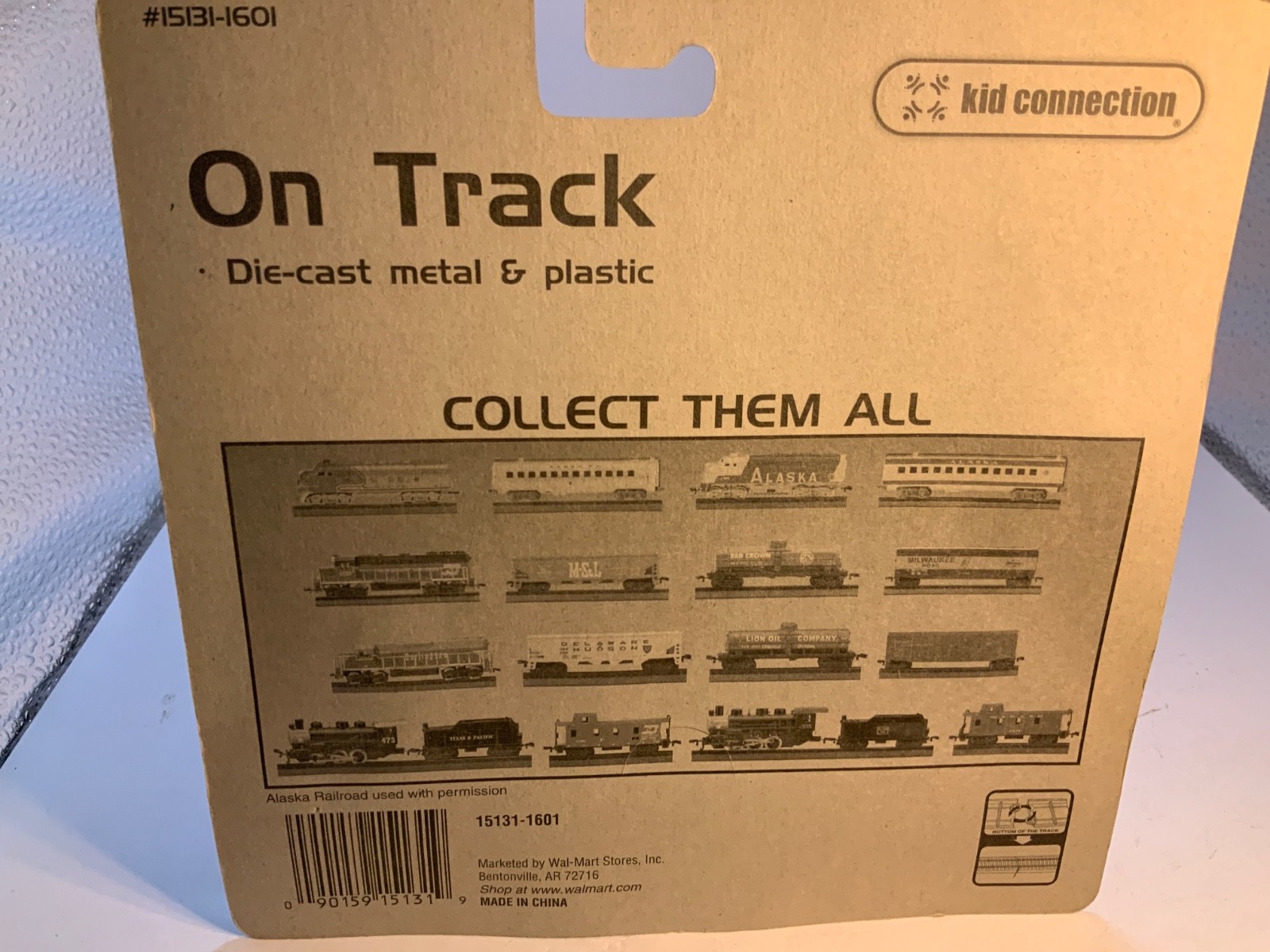 New Kid Connection On Track Yellow Delaware HUDSON train car Die-Cast