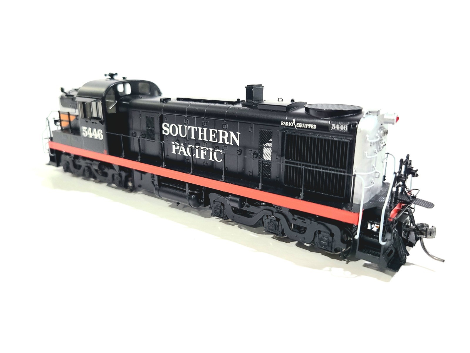 Division Point SP RSD-5 Southern Pacific Black Widow #5446 HO Brass #DP-8776