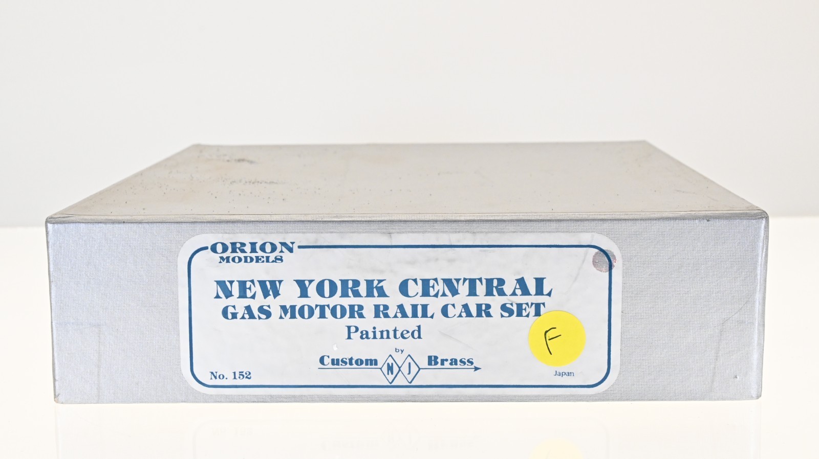 NJ Custom Brass Gas Motor Rail Car set NYC HO scale