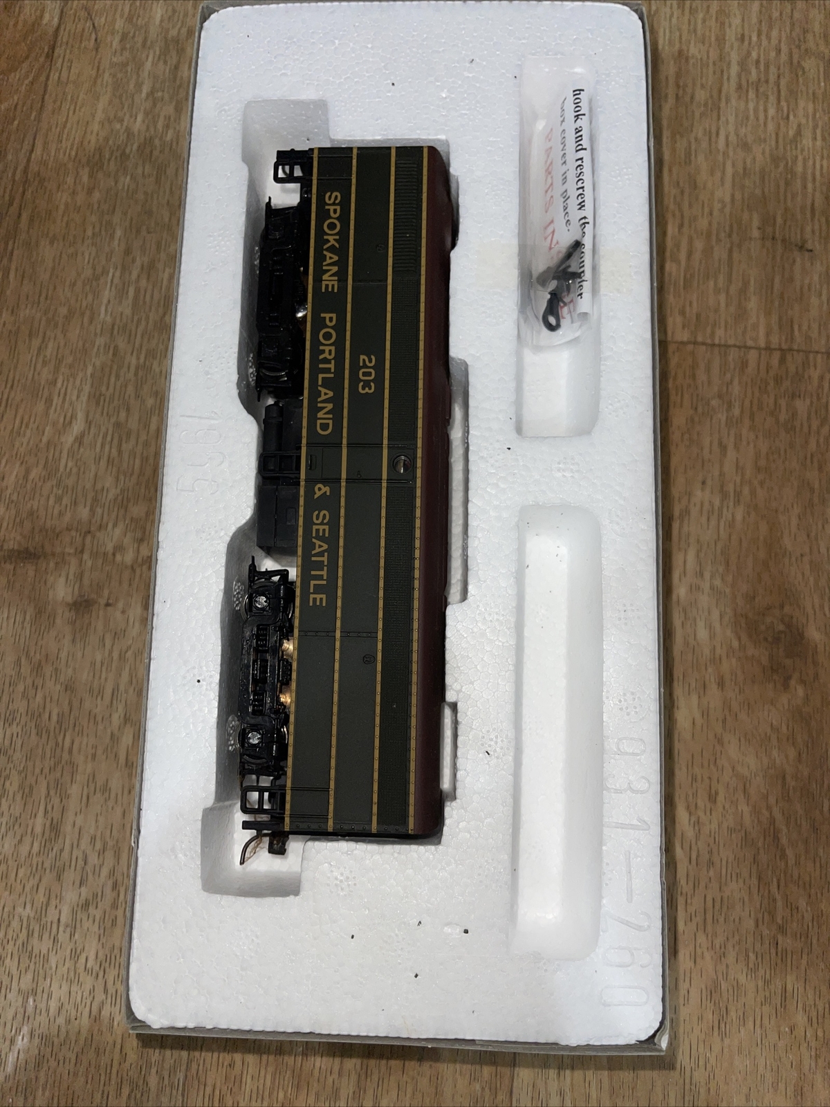 walthers Ho Spokane Portland seattle 203 Alco FB-1 And 858 Locomotive