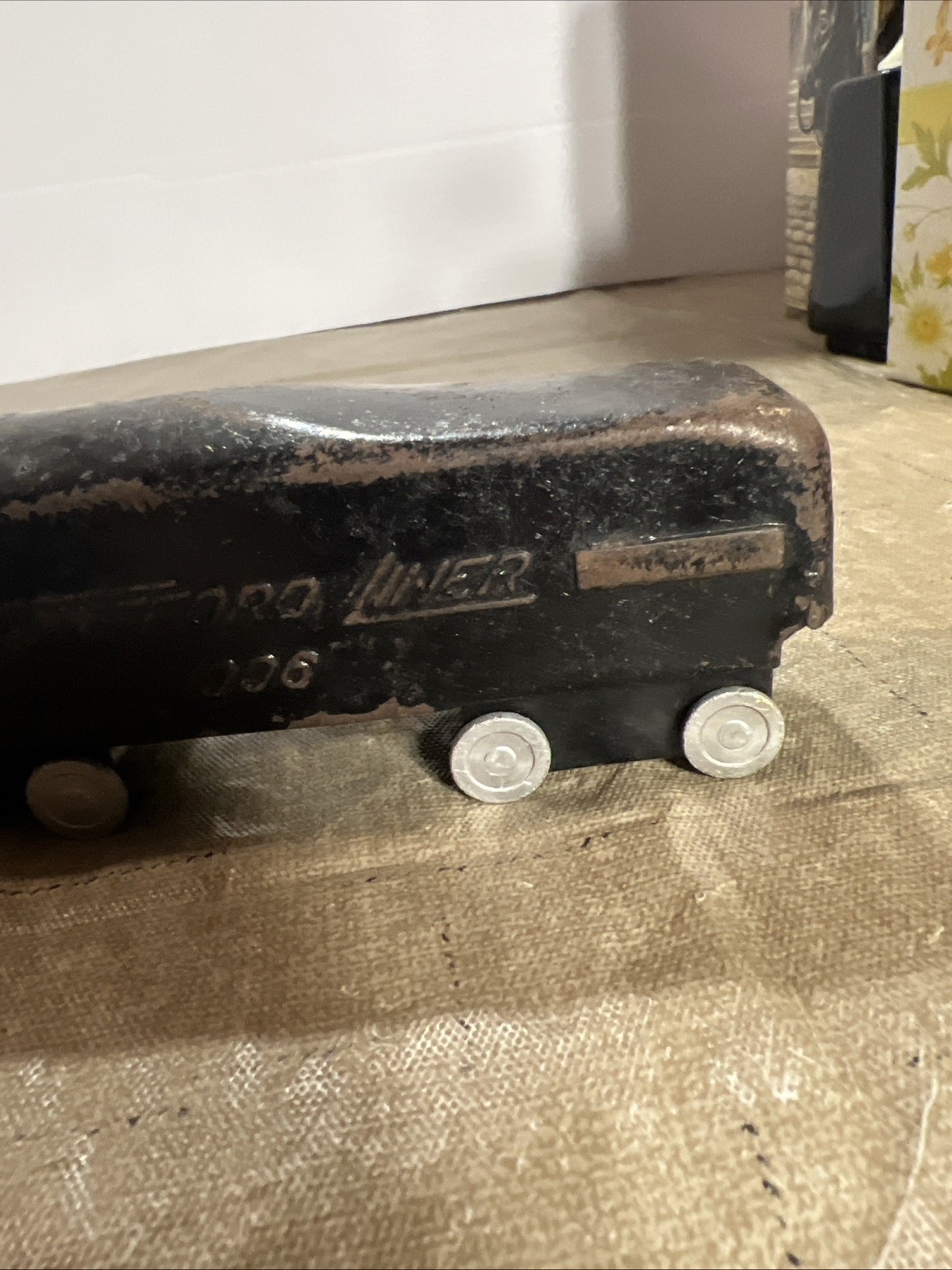Vintage 1940’s Stafford Lines #1006 Steel Locomotive Black