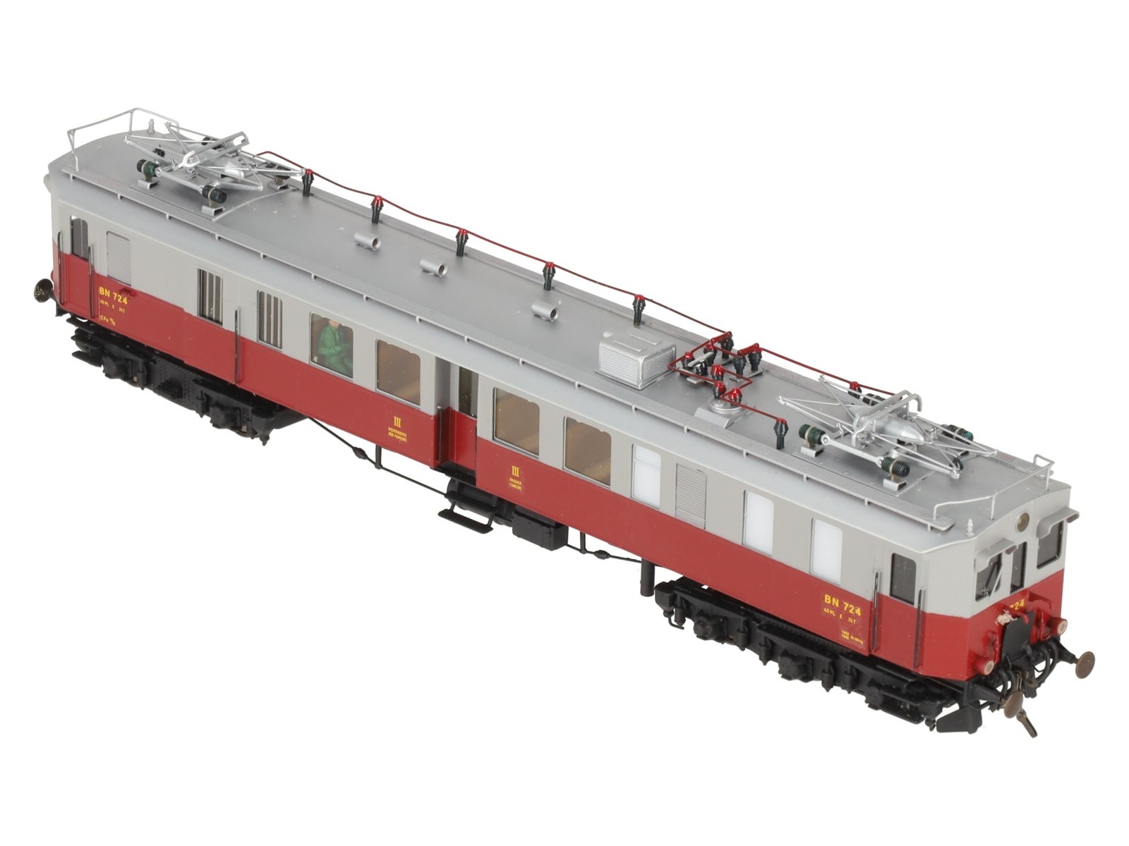 Metropolitan 707 HO Brass BLS/BN Cfe 4/5 Electric Locomotive LN/Box